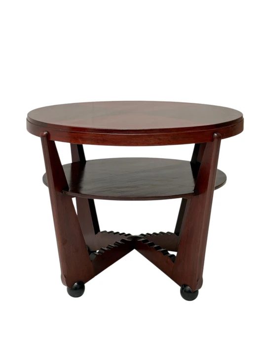 1920s Art Deco Coffee Table by Max Coini in American Walnut